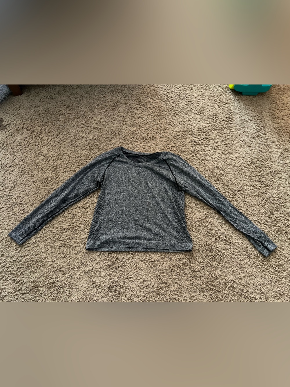 Vitality Energy Long Sleeve Tee in Midnight Marl